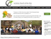 Tablet Screenshot of churchatthechip.com